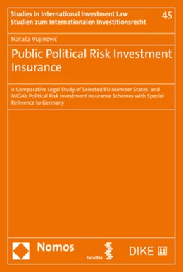 Abbildung von Vujinovic | Public Political Risk Investment Insurance | 1. Auflage | 2022 | beck-shop.de