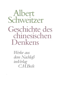 Abbildung von Schweitzer / Kaempf | Geschichte des chinesischen Denkens | 1. Auflage | 2017 | beck-shop.de