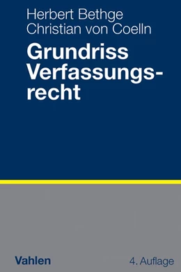 Abbildung von Bethge / Coelln | Grundriss Verfassungsrecht | 4. Auflage | 2012 | beck-shop.de