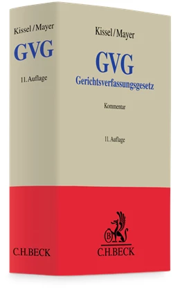 Abbildung von Kissel / Mayer | Gerichtsverfassungsgesetz: GVG | 11. Auflage | 2025 | beck-shop.de