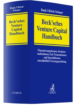 Abbildung von Bank / Ullrich | Beck’sches Venture Capital Handbuch | 1. Auflage | 2026 | beck-shop.de