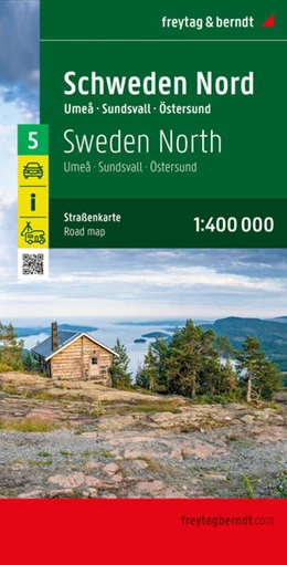 Abbildung von Freytag & Berndt | Schweden Nord, Straßenkarte 1:400.000, freytag & berndt | 1. Auflage | 2023 | beck-shop.de