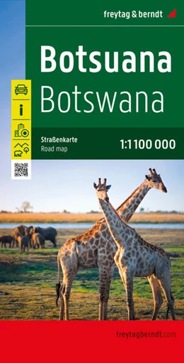 Abbildung von Freytag & Berndt | Botsuana, Straßenkarte 1:1.100.000, freytag & berndt | 1. Auflage | 2023 | beck-shop.de