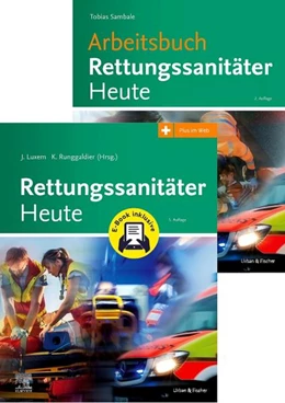 Abbildung von Sambale / Luxem | Rettungssanitäter Heute + Arbeitsbuch Rettungssanitäter Heute, Set | 1. Auflage | 2022 | beck-shop.de