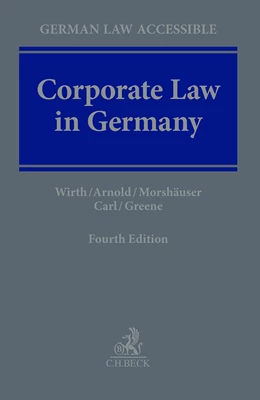 Abbildung von Wirth / Arnold | Corporate Law in Germany | 4. Auflage | 2024 | beck-shop.de