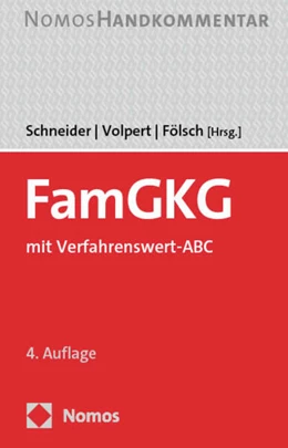 Abbildung von Schneider / Volpert | FamGKG | 4. Auflage | 2024 | beck-shop.de