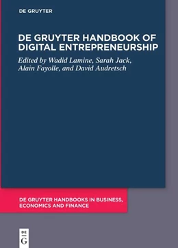 Abbildung von Lamine / Jack | De Gruyter Handbook of Digital Entrepreneurship | 1. Auflage | 2024 | beck-shop.de