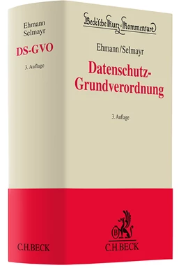 Abbildung von Ehmann / Selmayr | Datenschutz-Grundverordnung: DS-GVO
 | 3. Auflage | 2024 | beck-shop.de