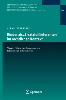 Abbildung von Jerrentrup | Kinder als ¿Ersatzteillieferanten¿ im rechtlichen Kontext | 1. Auflage | 2023 | beck-shop.de