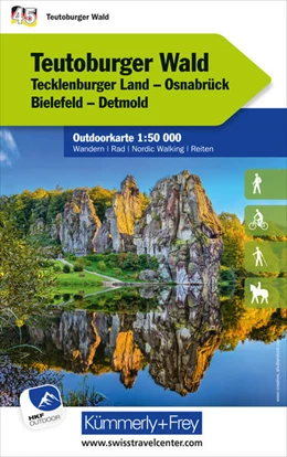 Abbildung von Hallwag Kümmerly+Frey AG | Kümmerly+Frey Outdoorkarte Deutschland 45 Teutoburger Wald 1:50.000 | 4. Auflage | 2022 | beck-shop.de