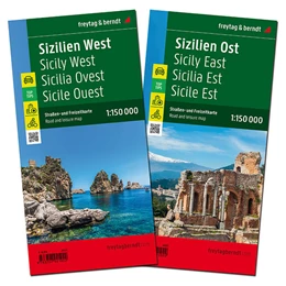 Abbildung von Freytag & Berndt | Sizilien, Straßenkarten-Set 1:150.000, freytag & berndt | 1. Auflage | 2023 | beck-shop.de