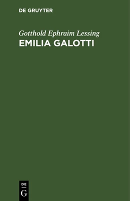 Abbildung von Lessing | Emilia Galotti | 1. Auflage | 1789 | beck-shop.de