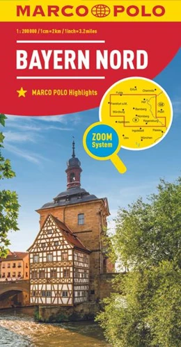 Abbildung von MARCO POLO Regionalkarte Deutschland 12 Bayern Nord 1:200.000 | 8. Auflage | 2022 | beck-shop.de