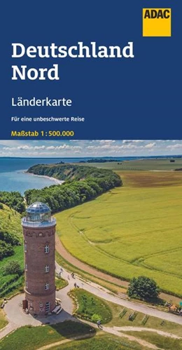 Abbildung von ADAC Länderkarte Deutschland Nord 1:500.000 | 18. Auflage | 2022 | beck-shop.de