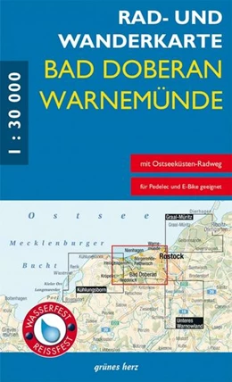Abbildung von Rad- und Wanderkarte Bad Doberan, Warnemünde | 12. Auflage | 2022 | beck-shop.de