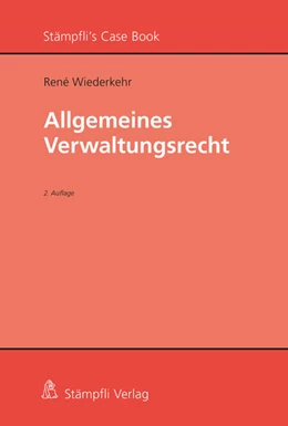 Abbildung von Wiederkehr | Allgemeines Verwaltungsrecht | 2. Auflage | 2022 | beck-shop.de