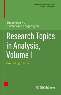 Abbildung von Hu / Papageorgiou | Research Topics in Analysis, Volume I | 1. Auflage | 2022 | beck-shop.de