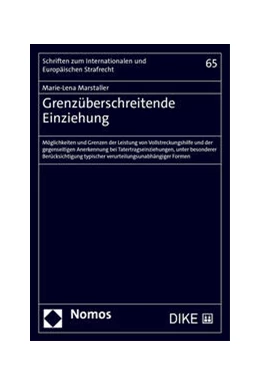 Abbildung von Marstaller | Grenzüberschreitende Einziehung | 1. Auflage | 2022 | beck-shop.de