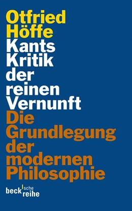Abbildung von Höffe | Kants Kritik der reinen Vernunft | 1. Auflage | 2011 | 1972 | beck-shop.de