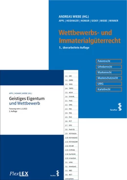 Abbildung von Wiebe / Appl | Kombipaket Wettbewerbs- und Immaterialgüterrecht und FlexLex Geistiges Eigentum und Wettbewerb | 1. Auflage | 2022 | beck-shop.de