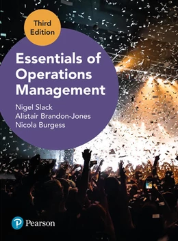 Abbildung von Slack / Brandon-Jones | Essentials of Operations Management | 3. Auflage | 2023 | beck-shop.de