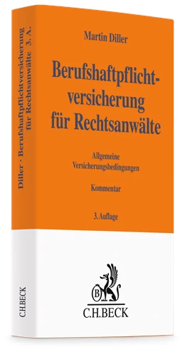 Abbildung von Diller | Berufshaftpflichtversicherung für Rechtsanwälte | 3. Auflage | 2024 | beck-shop.de