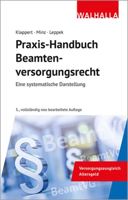 Abbildung von Klappert / Minz | Praxis-Handbuch Beamtenversorgungsrecht | 5. Auflage | 2023 | beck-shop.de