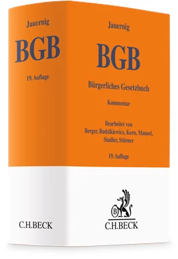 Abbildung von Jauernig | Bürgerliches Gesetzbuch: BGB | 19. Auflage | 2023 | beck-shop.de