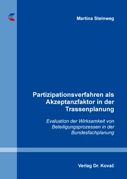 Abbildung von Steinweg | Partizipationsverfahren als Akzeptanzfaktor in der Trassenplanung | 1. Auflage | 2022 | 12 | beck-shop.de