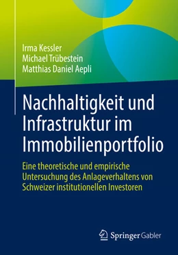 Abbildung von Kessler / Trübestein | Nachhaltigkeit und Infrastruktur im Immobilienportfolio | 1. Auflage | 2022 | beck-shop.de