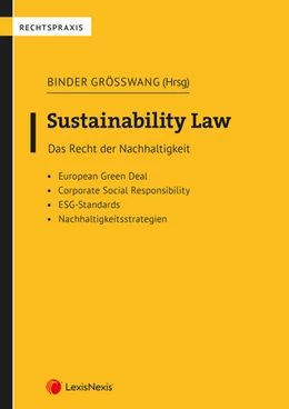 Abbildung von Binder Grösswang / Edel | Sustainability Law | 1. Auflage | 2022 | beck-shop.de