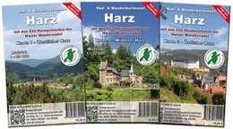 Abbildung von Kartographische Kommunale Verlagsgesellschaft mbH / Harzer Wandernadel | Kartenset Harz | 1. Auflage | 2022 | beck-shop.de