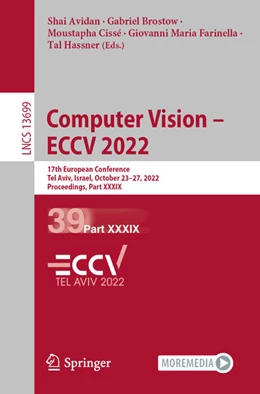 Abbildung von Avidan / Brostow | Computer Vision - ECCV 2022 | 1. Auflage | 2022 | beck-shop.de