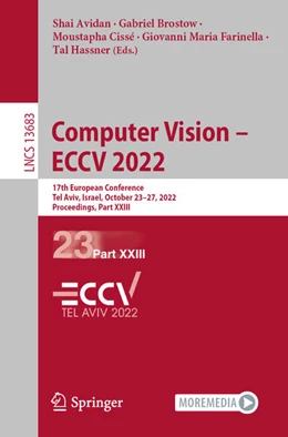 Abbildung von Avidan / Brostow | Computer Vision - ECCV 2022 | 1. Auflage | 2022 | beck-shop.de