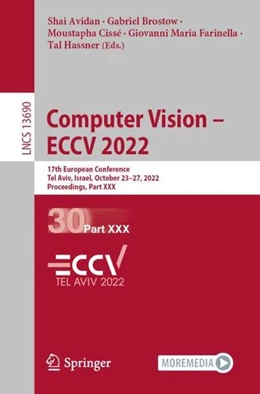 Abbildung von Avidan / Brostow | Computer Vision - ECCV 2022 | 1. Auflage | 2022 | beck-shop.de