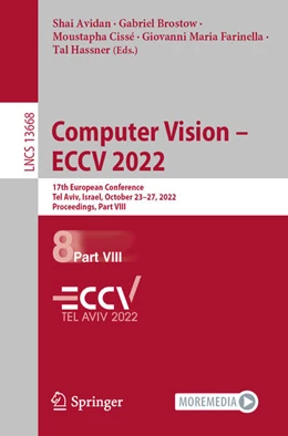 Abbildung von Avidan / Brostow | Computer Vision - ECCV 2022 | 1. Auflage | 2022 | beck-shop.de