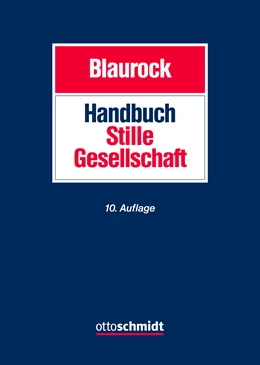 Abbildung von Blaurock | Handbuch Stille Gesellschaft | 10. Auflage | 2025 | beck-shop.de