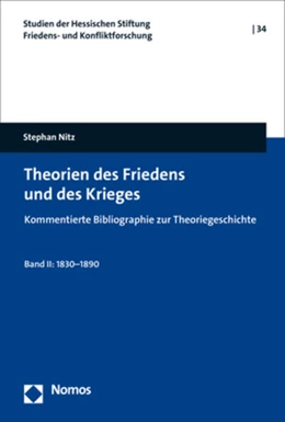 Abbildung von Nitz | Theorien des Friedens und des Krieges | 1. Auflage | 2023 | beck-shop.de