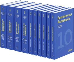 Abbildung von Europäisches Arzneibuch 10.0 - 10.6 | 6. Auflage | 2022 | beck-shop.de