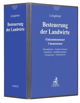 Abbildung von Leingärtner | Besteuerung der Landwirte Ordner 86 mm • 1 Ersatzordner (leer) | 1. Auflage | | beck-shop.de