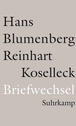 Abbildung von Blumenberg / Dunkhase | Briefwechsel 1965-1994 | 1. Auflage | 2023 | beck-shop.de
