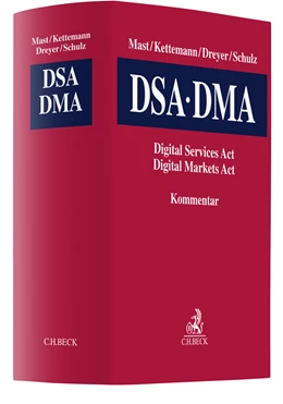 Abbildung von Mast / Kettemann | Digital Services Act / Digital Markets Act (DSA / DMA) | 1. Auflage | 2025 | beck-shop.de