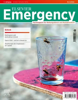 Abbildung von Gollwitzer / Grusnick | Elsevier Emergency. Schock. 6/2022 | 1. Auflage | 2022 | beck-shop.de