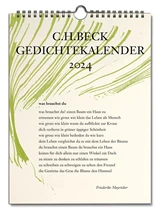 Cover: , C.H. Beck Gedichtekalender