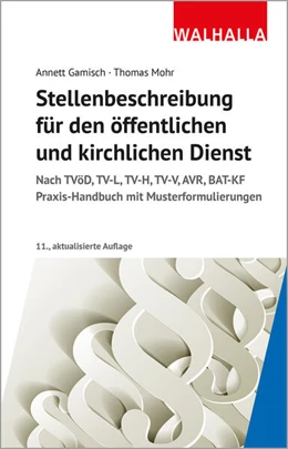 Abbildung von Richter / Gamisch | Stellenbeschreibung für den öffentlichen und kirchlichen Dienst | 11. Auflage | 2023 | beck-shop.de