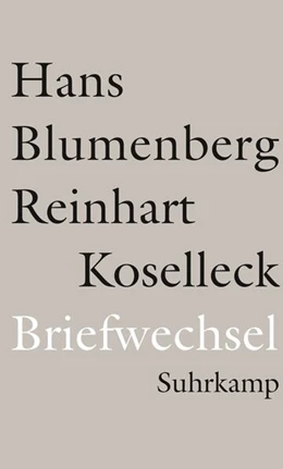 Abbildung von Blumenberg / Dunkhase | Briefwechsel 1965-1994 | 1. Auflage | 2023 | beck-shop.de