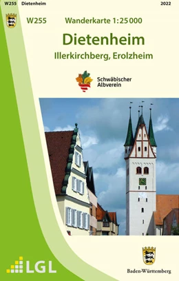 Abbildung von W255 Wanderkarte 1:25 000 Dietenheim | 1. Auflage | 2022 | beck-shop.de