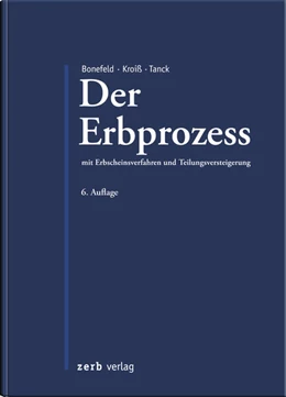 Abbildung von Bonefeld / Kroiß | Der Erbprozess | 6. Auflage | 2023 | beck-shop.de