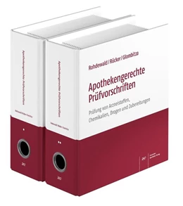 Abbildung von Rohdewald / Rücker | Apothekengerechte Prüfvorschriften | 1. Auflage | 2024 | beck-shop.de