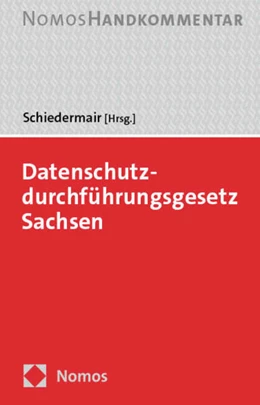 Abbildung von Schiedermair (Hrsg.) | Datenschutzdurchführungsgesetz Sachsen | 1. Auflage | 2023 | beck-shop.de